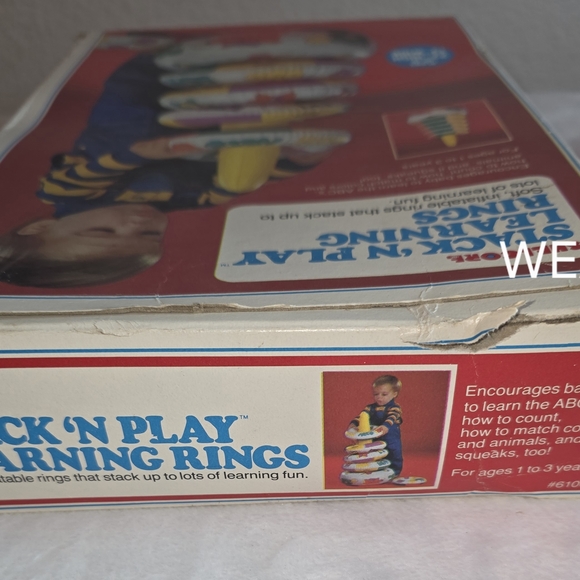 Stack 'n Play Learning Rings - Colorful Educational Toy - Picture 5 of 10